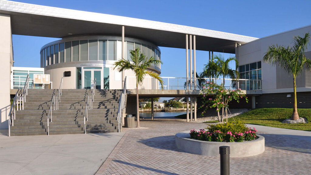 Madeira Beach City Hall Entrance