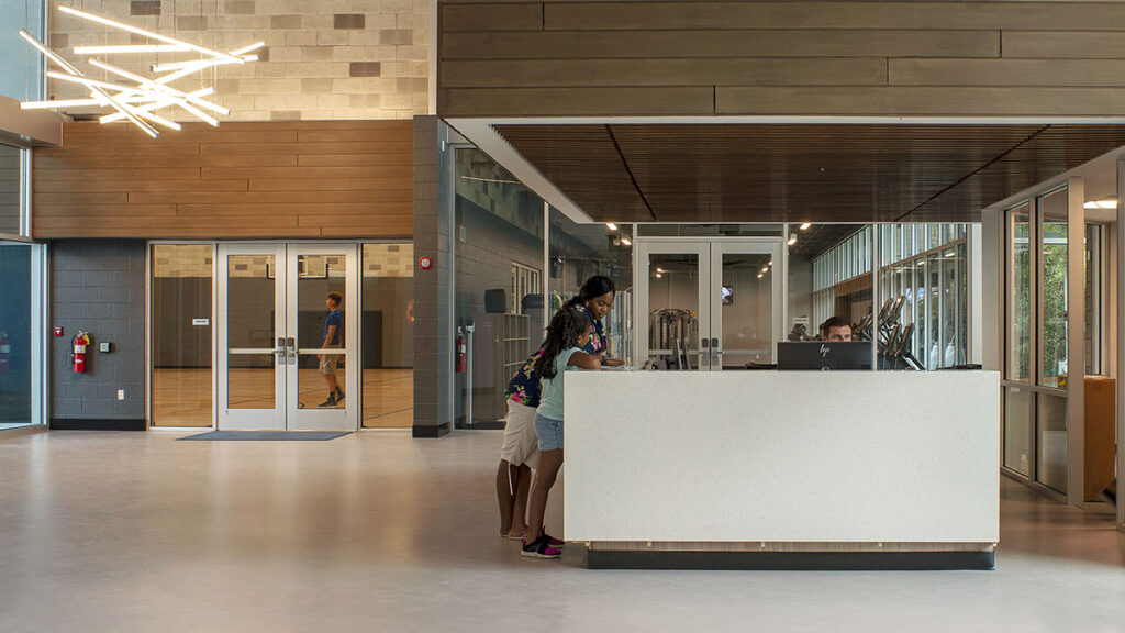 Morningside Rec Center Lobby