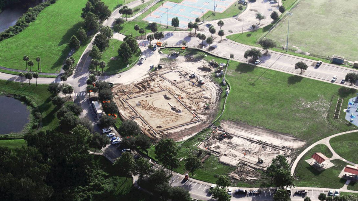Progress on the Wesley Chapel District Park Project