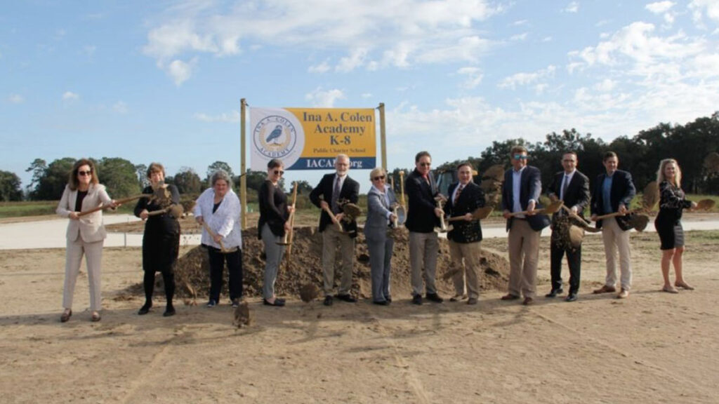 Ina A Colen Academy Breaks Ground