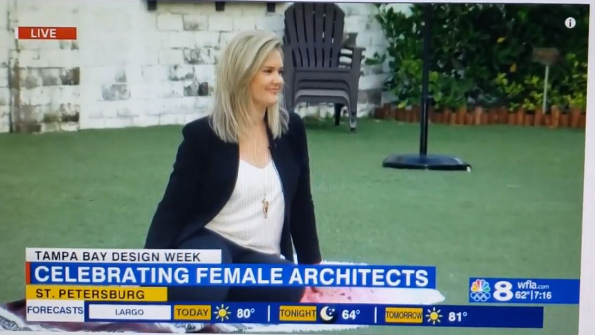 Lindsay Evans Featured on Channel 8 News “Celebrating Female Architects”