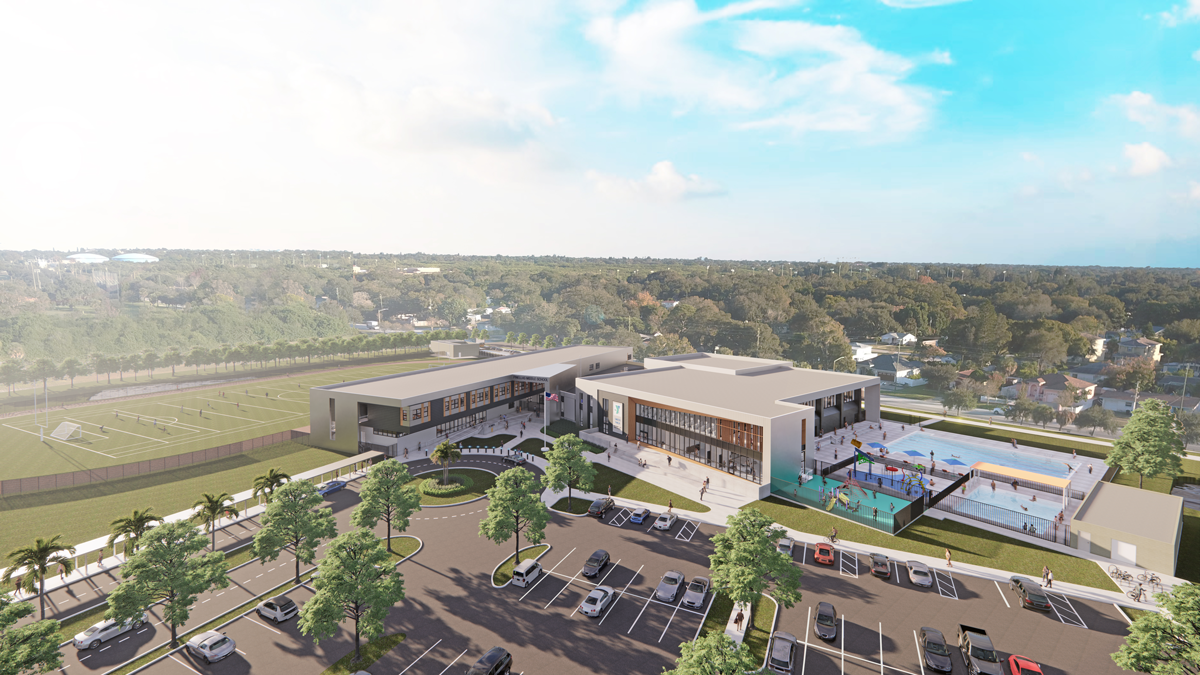 Wannemacher Jensen and Harvard Jolly Architects are Collaborating on a State-of-the-Art Middle School and YMCA project – The First of it’s Kind for Pinellas County