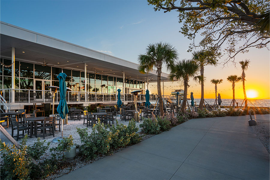 Doc Ford’s Restaurant at Sunset