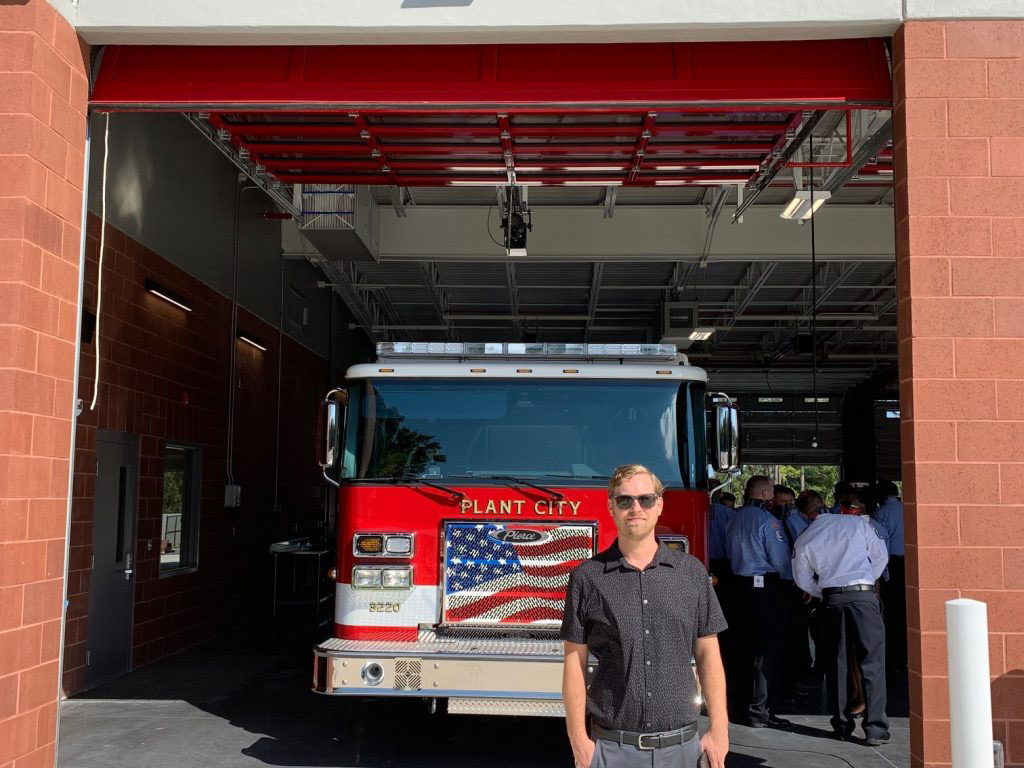 Plant City Fire Station #3 Project Manger, Jeff McDowell