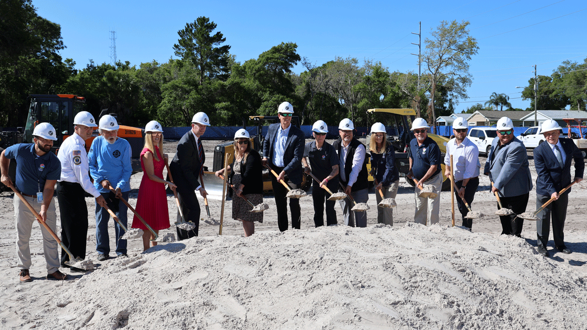 Largo Fire Station 39 Ground Breaking Ceremony